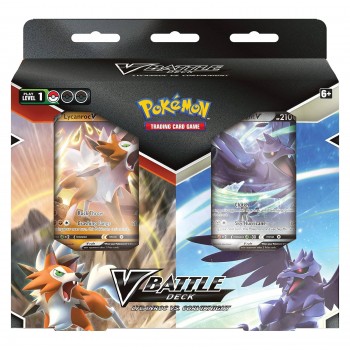 Pokémon TCG: V Battle Deck Lycanroc Vs. Corviknight rinkinys Pokémon TCG: V Battle Deck Lycanroc Vs. Corviknight rinkinys